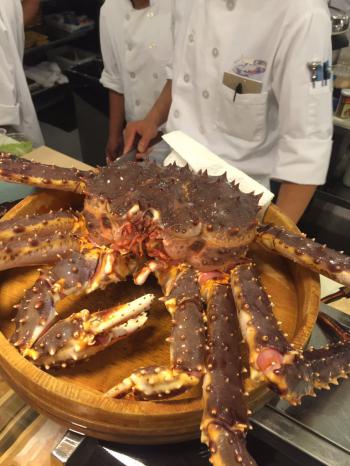 Cua hoàng đế Alaska sống